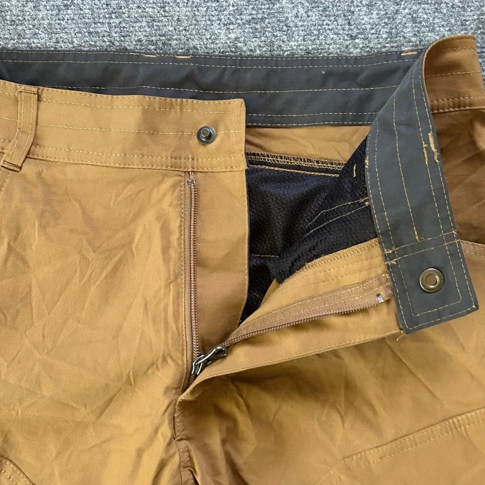 Kuhl Renegade Pants Mens 34x30 Brown Hiking Trail Stretch Outdoor Nylon - Picture 8 of 16
